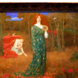 Artistic representation for A Show of Pre - Raphaelite Masterpieces Invites You to Smell Them , Too