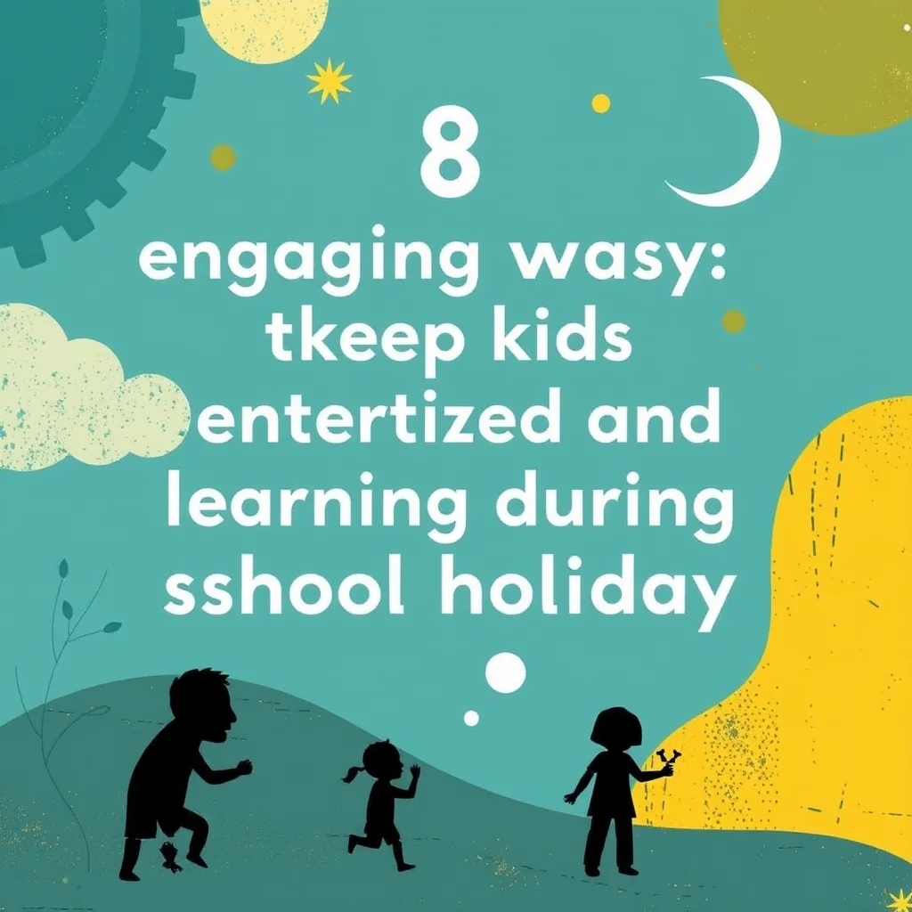 Read more about the article Eight engaging ways to keep kids entertained and learning during school holidays

title