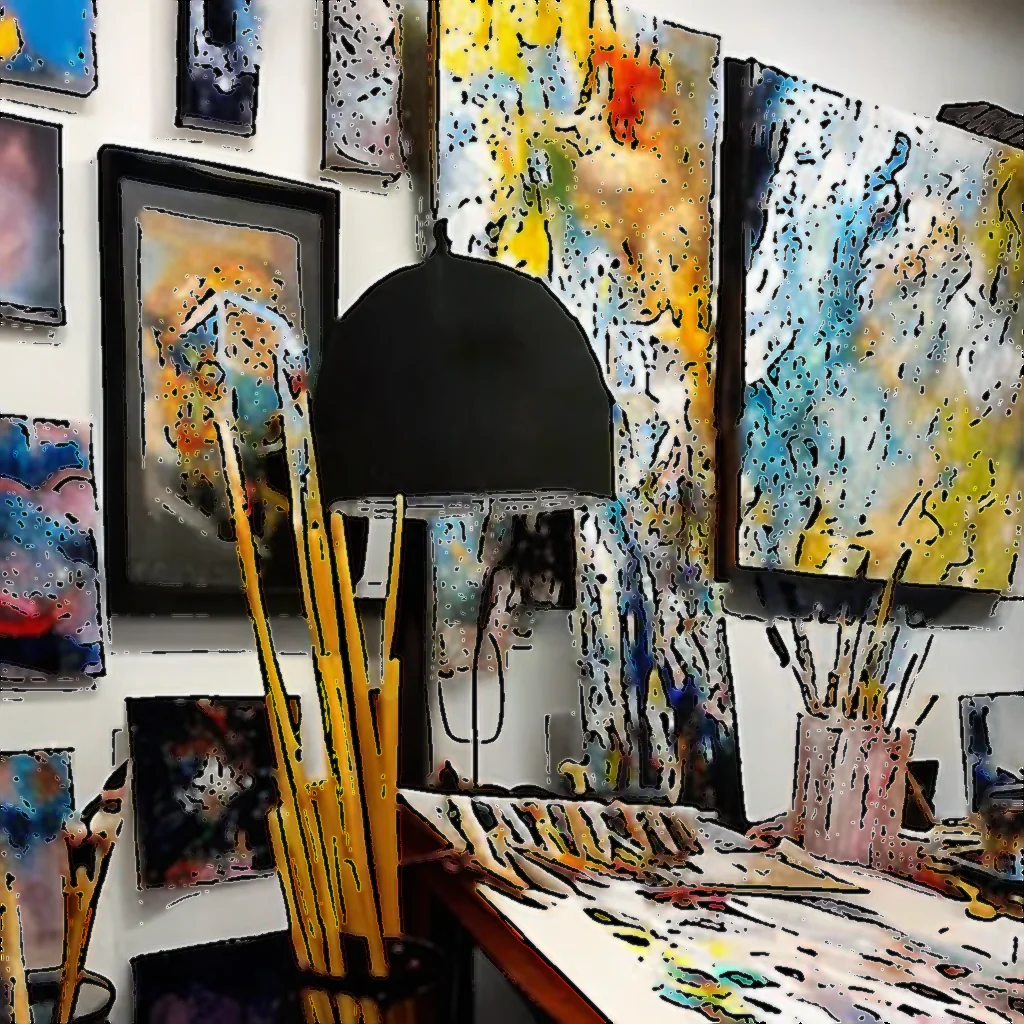 Read more about the article Artist Studio Tour 2024 : Start with an intimate space and discover the magic.