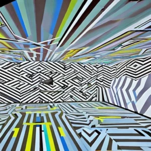 Artistic representation for Tobias Rehberger : You can call it Thunderdome