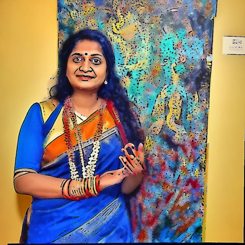 Read more about the article Artist Amisha Prakash solo show in Visakhapatnam celebrates joy in life simple pleasures.