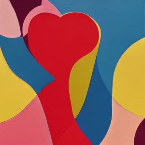 "abstract affection: unveiling arp-taeuber's influential lives in love" 4 Artistic representation for "abstract affection: unveiling arp-taeuber's influential lives in love"