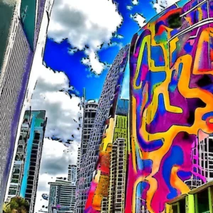 Artistic representation for If you havent visited Brisbane lately , youre missing out!