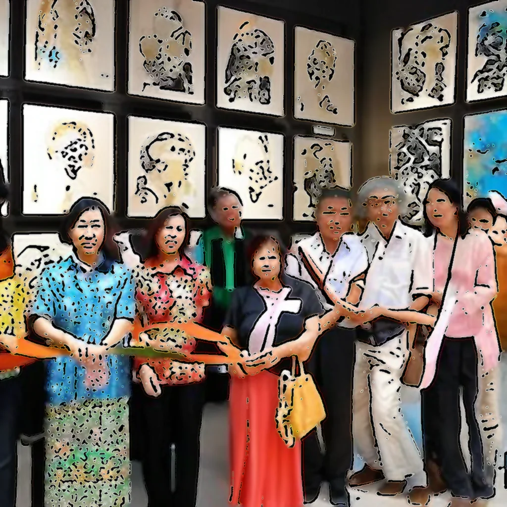 Read more about the article Art exhibition depicting Phuket life opens in Bangkok