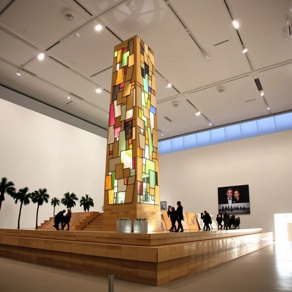 Read more about the article Cal state fullerton grand central art center presents new installation  monument to the unelected