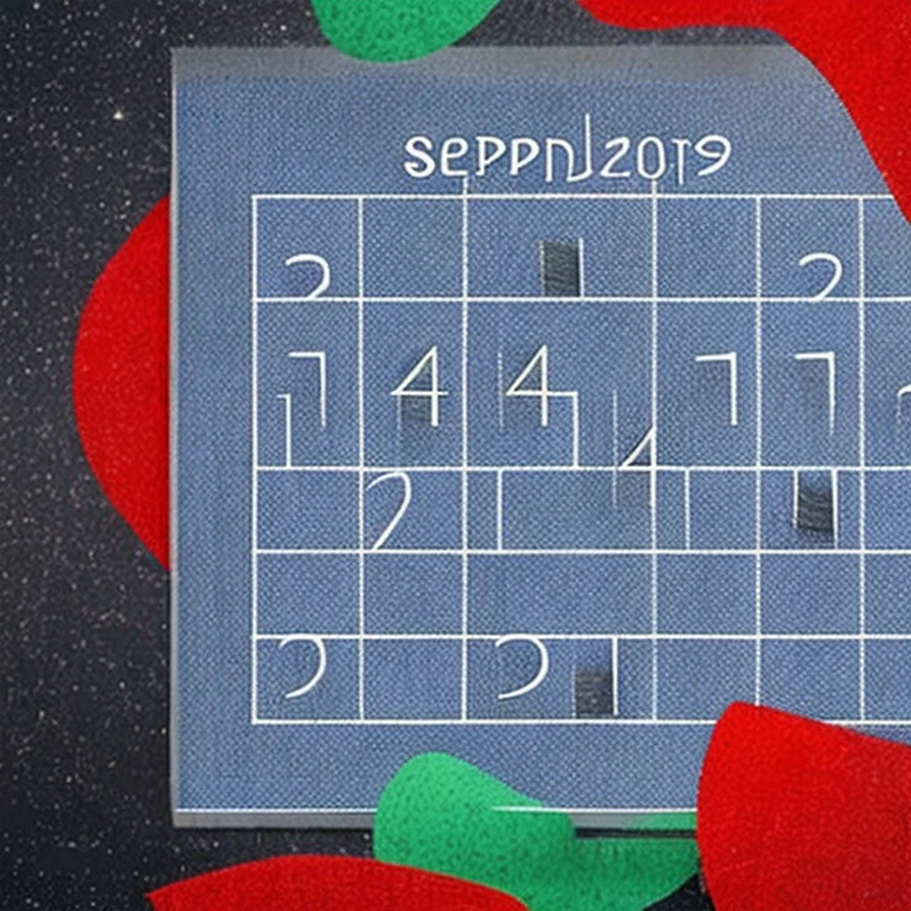 Read more about the article The Calendar for September 2024 , and beyond.