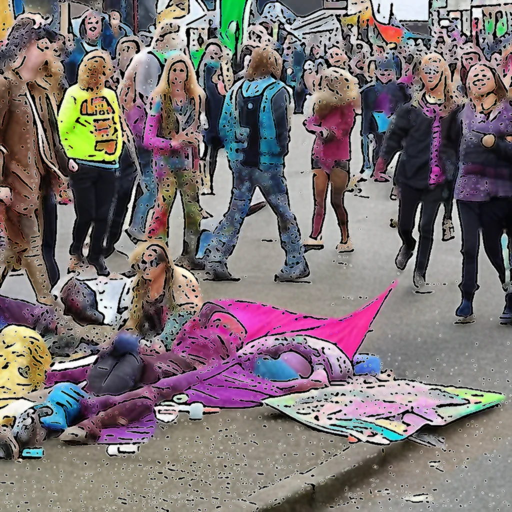 Read more about the article Glastonbury residents demand action as  hippy thug cause chaos in town.