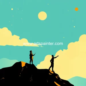 Artistic representation for Unveiling the 5 happiest jobs: discover the sec