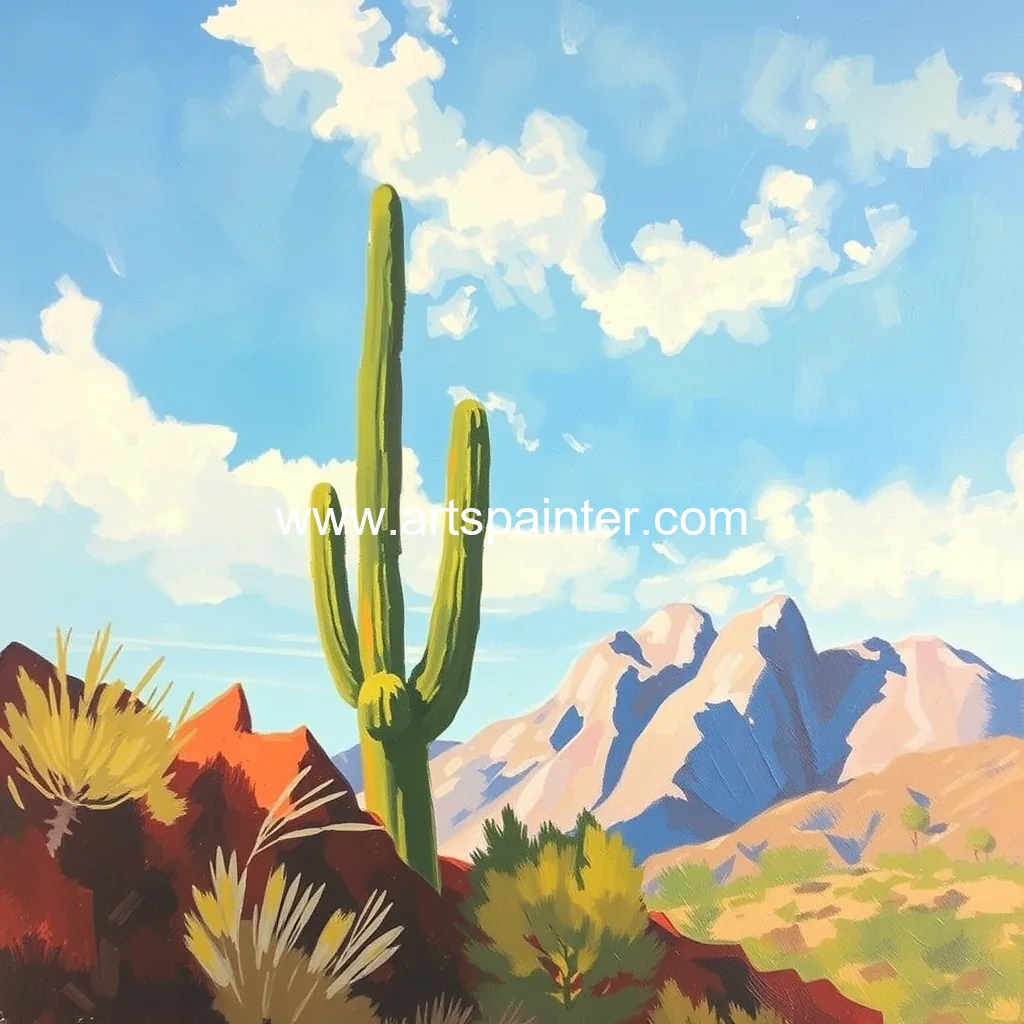Tucson Jewish Community Center Presents the Exhibition Au Naturel by the Sonoran Plein Air Painters