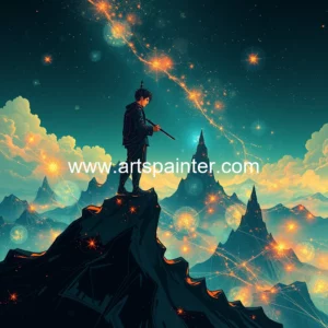 Artistic representation for Art daily: unveiling digital frontiers in creativity and in