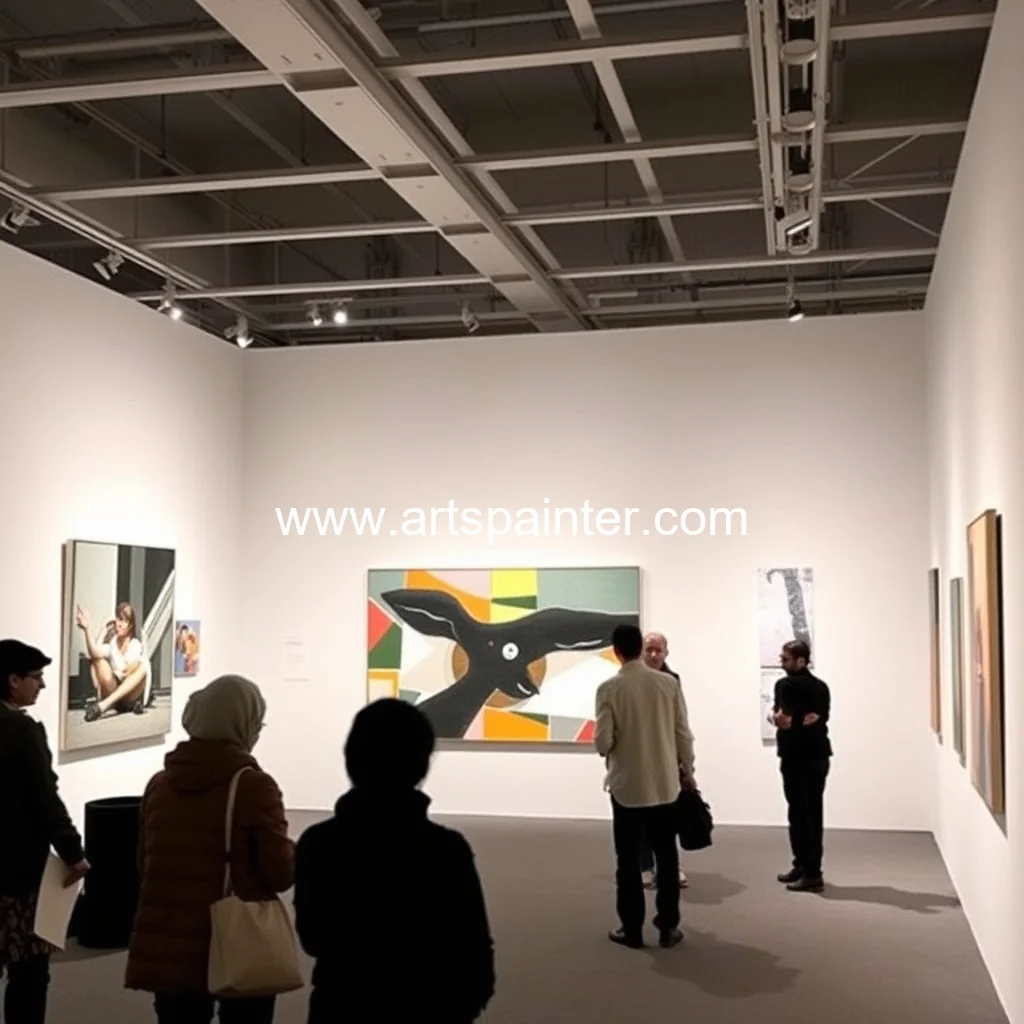 What getting noticed at Art Toronto 2024