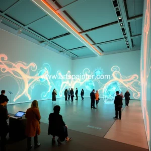 Artistic representation for Tcl art unveils host role at art basel paris, demonstrating art-tech fusion