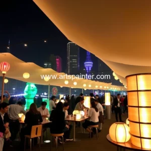 Experience dim sum delights at love park's nuit blanche 2024 4 Artistic representation for Experience dim sum delights at love park's nuit blanche 2024