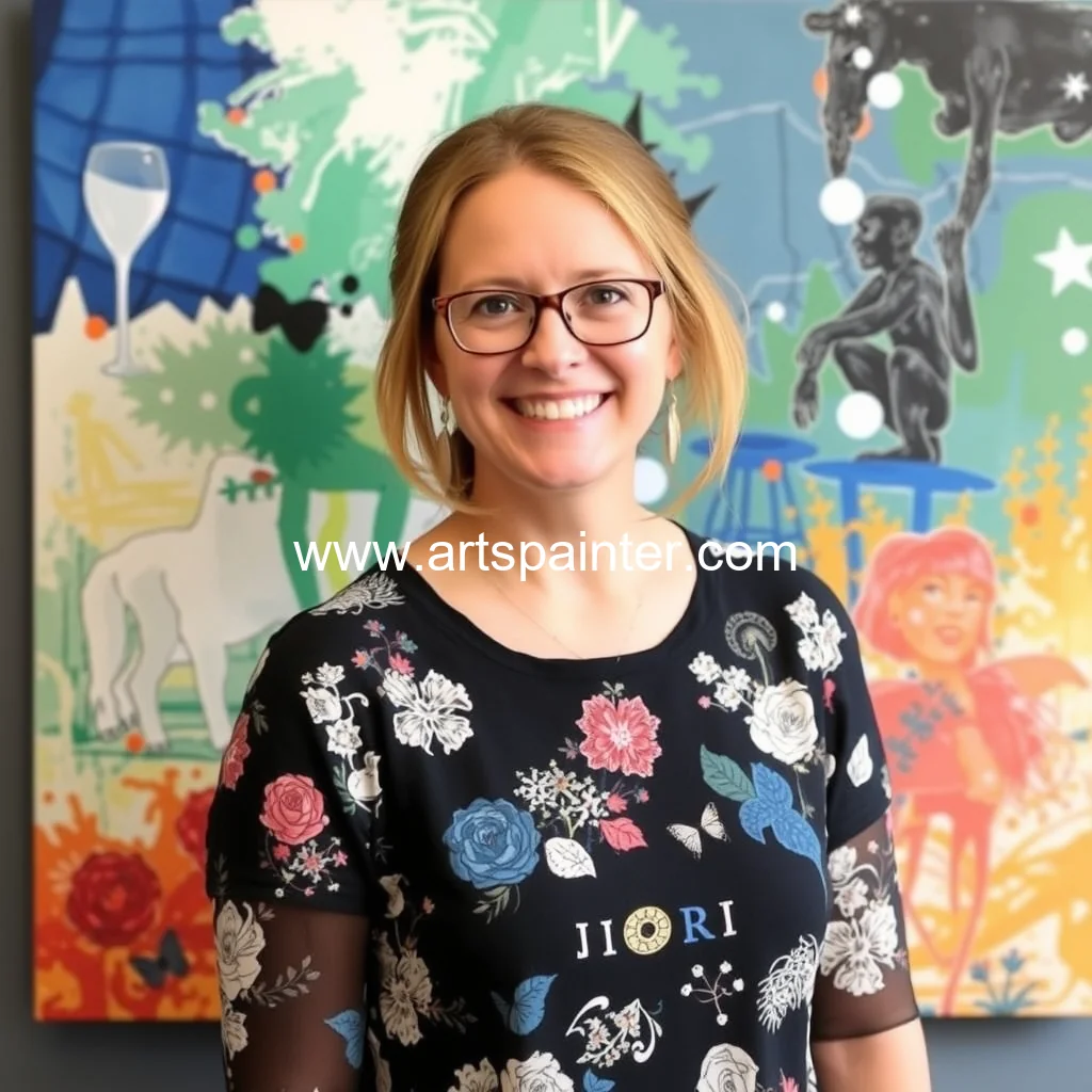 Lacey Jane Wilburn shares her passion for art as a teacher