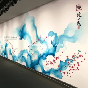 Artistic representation for Splendid Aqua exhibition showcases cross culture exchange via watercolor art Xinhua