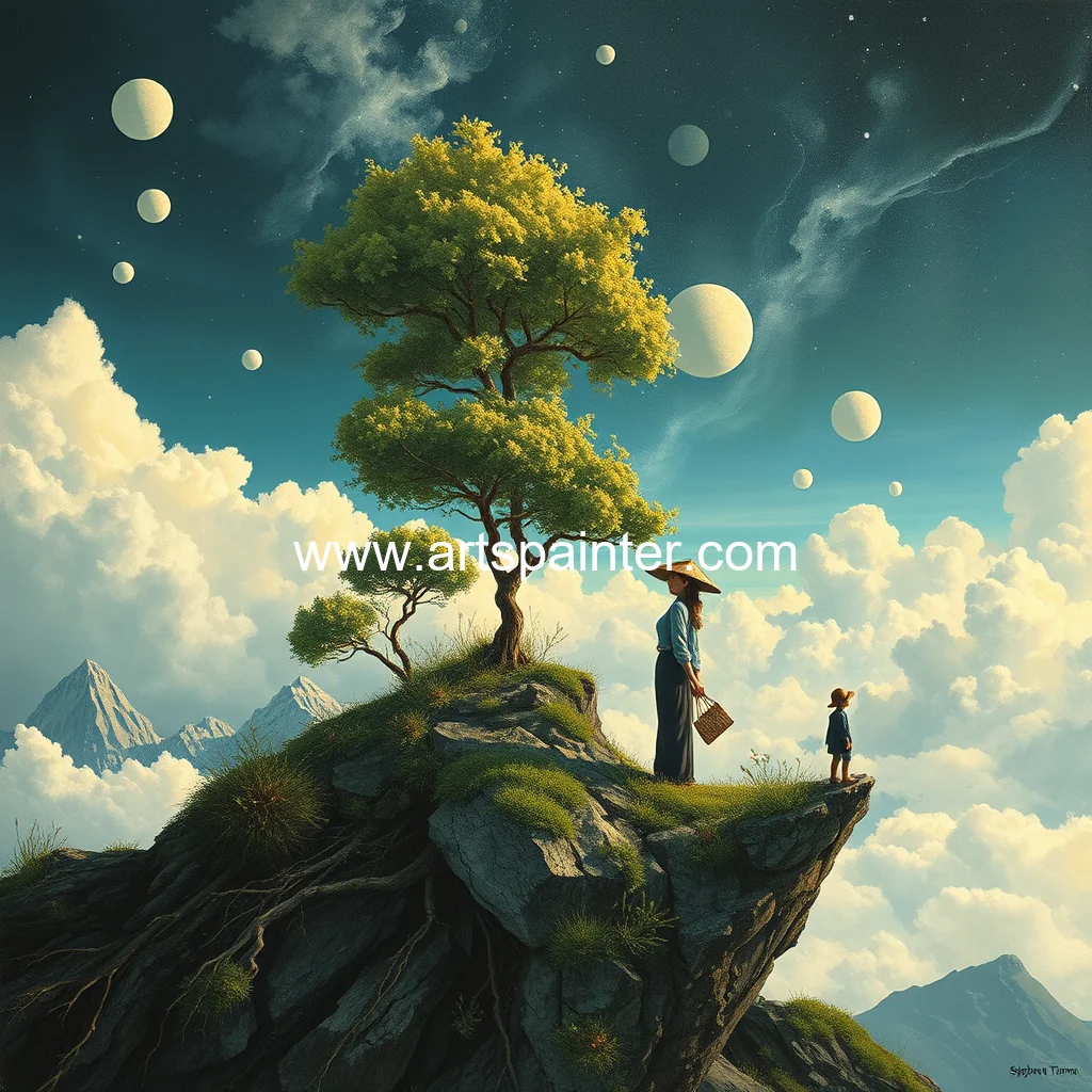 Stephanie temma: nature’s surrealist takeover in artistic mastery