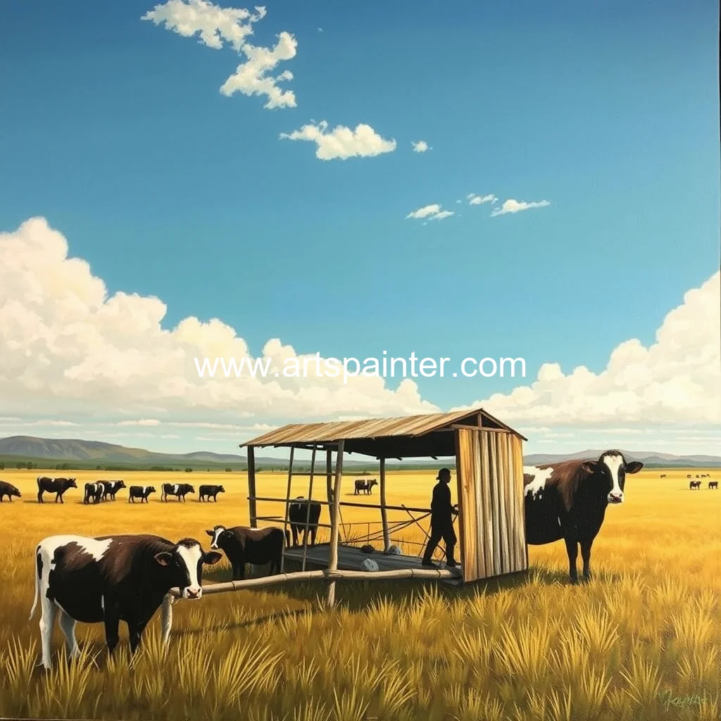 Read more about the article Art and farming unite in Nar Nar Goon at Art Shed on Dore  Stock  Land