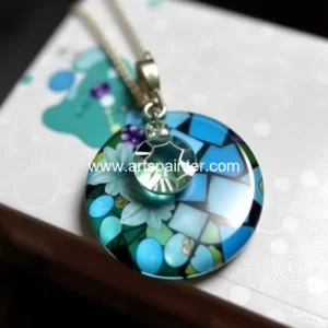 Artistic representation for Personalized Sublimation Printing Custom Jewelry and Crafting Classes Offered by Jenerosity Phluff