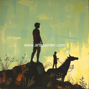 Artistic representation for Vasudeo gaitonde: revolutionizing indian art with rebellious vision answer: vasudeo gaitonde: revolutionizing indian art with rebellious vision!