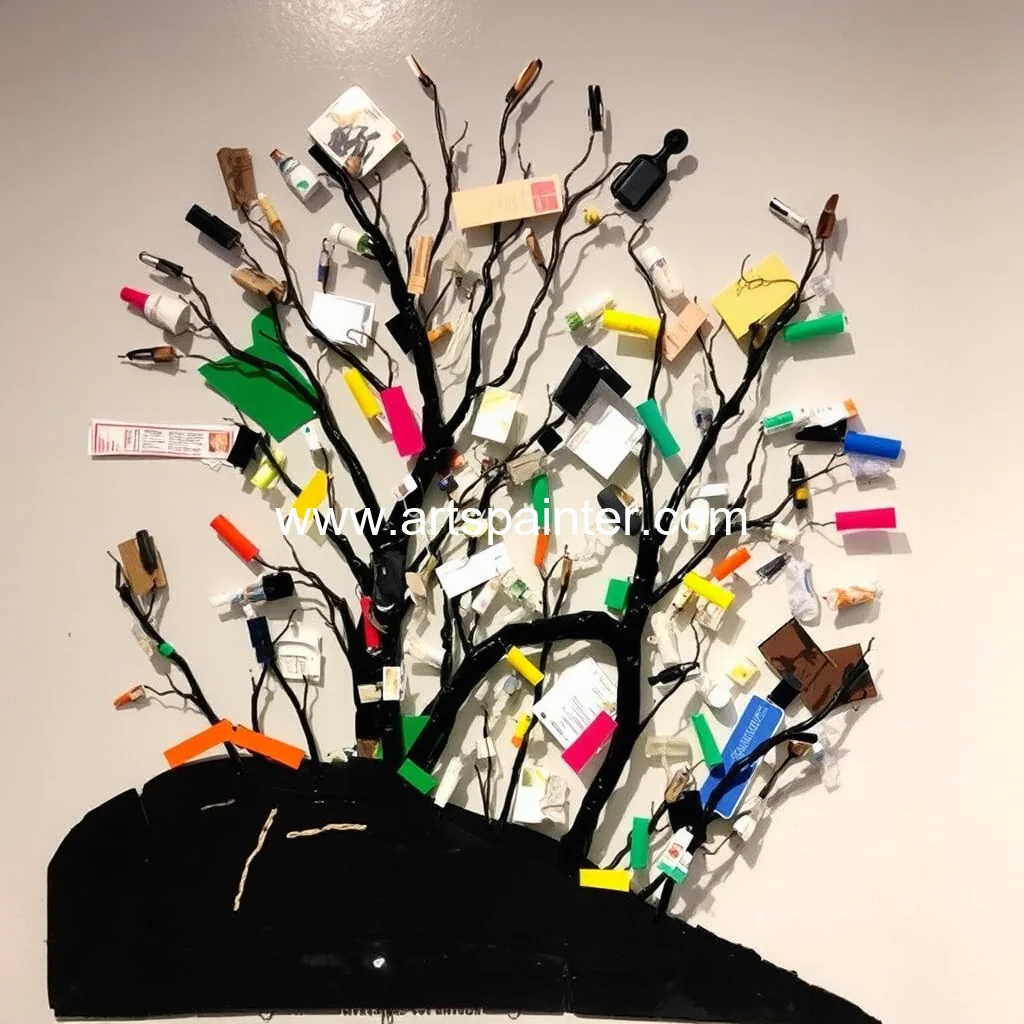 Milwaukee students unveil trash art exhibit