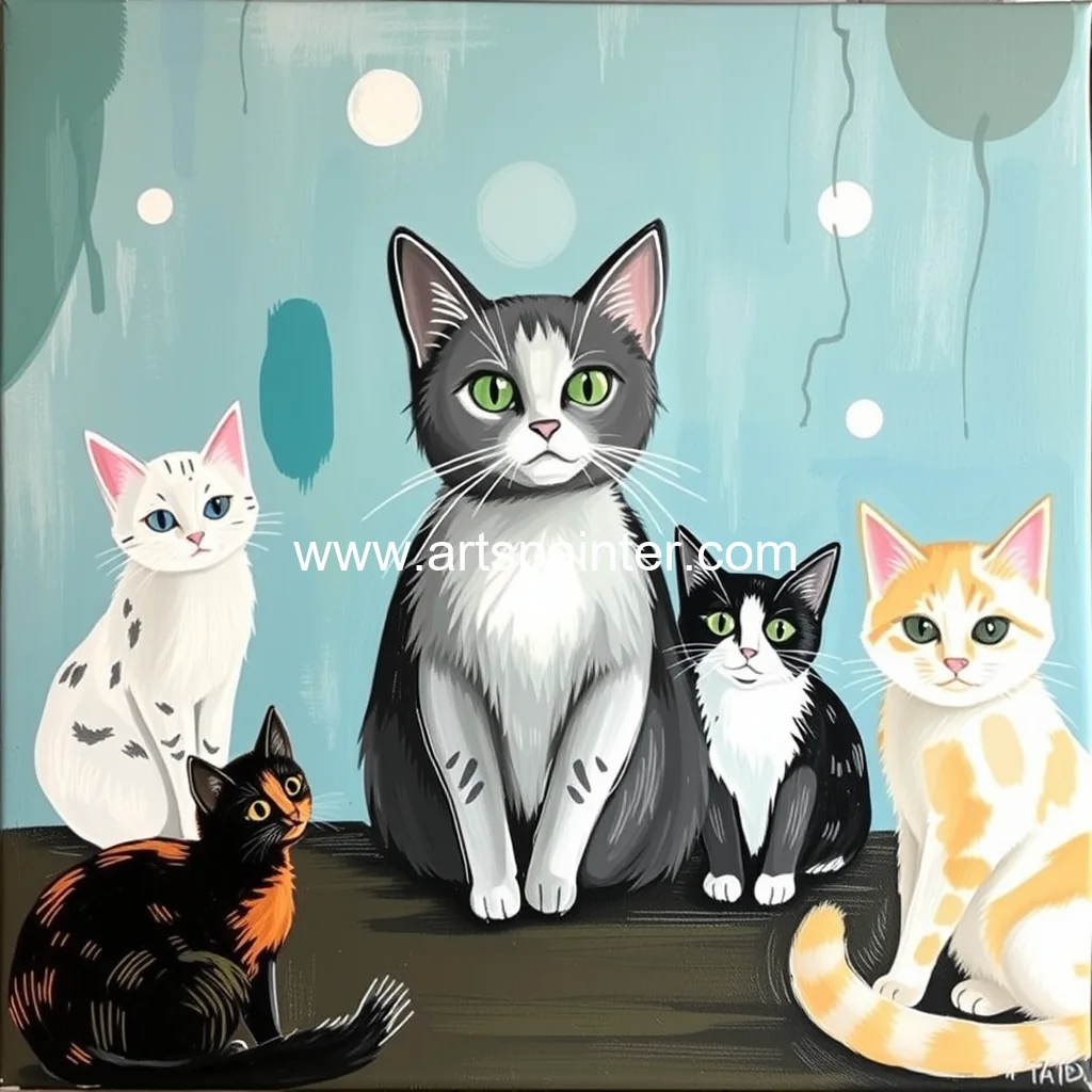 Visit Adorable Sioux Falls Cat Café  Paint With Cute Kitties