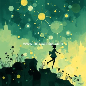 Artistic representation for Serendipitous moments: the joy of unexpected discoveries!