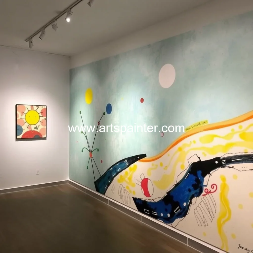 A Call For Optimism : Al  Qawidy Art Exhibition Opens In Zamalek
