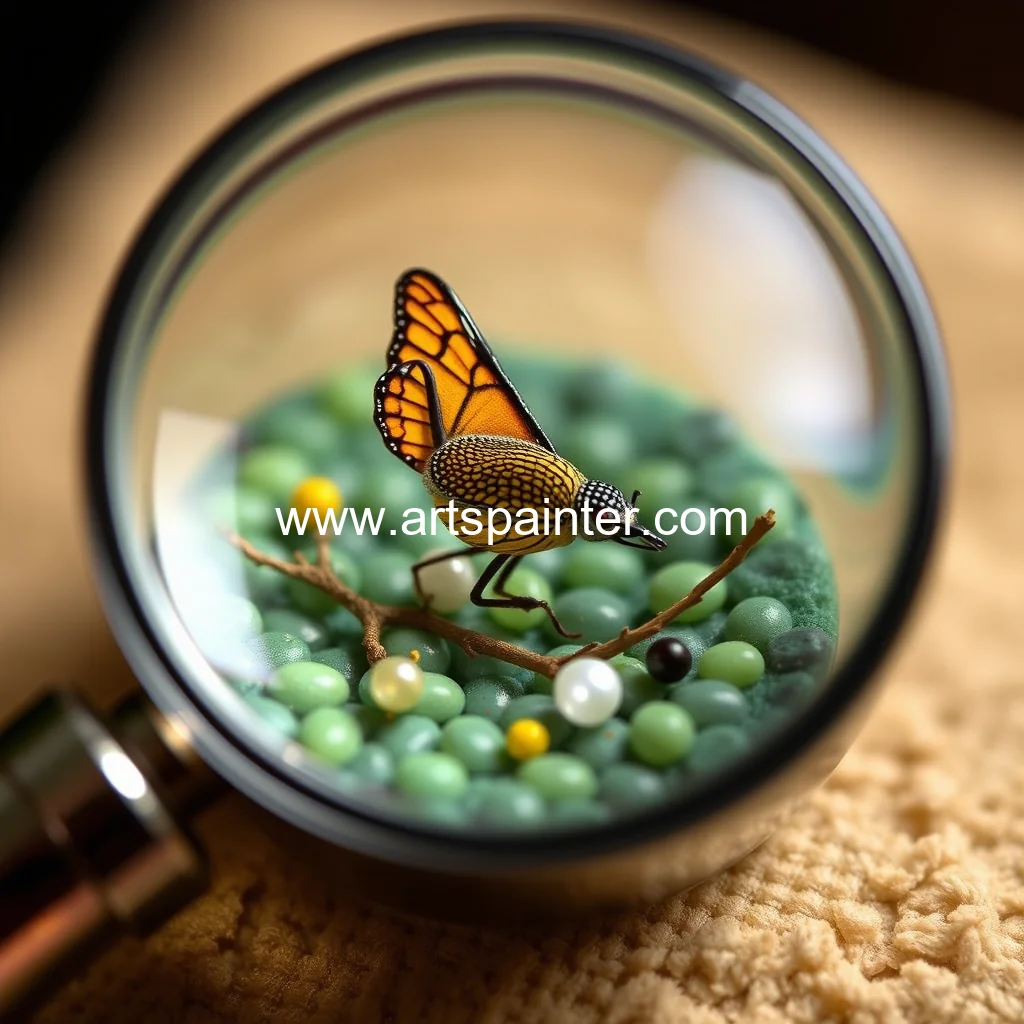 Read more about the article Magnifying marvels at the tiny art show: discovering fine detail in minuscule masterpieces!