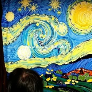 Artistic representation for Explore Van Gogh masterpieces in a new light at Little Rock interactive exhibit