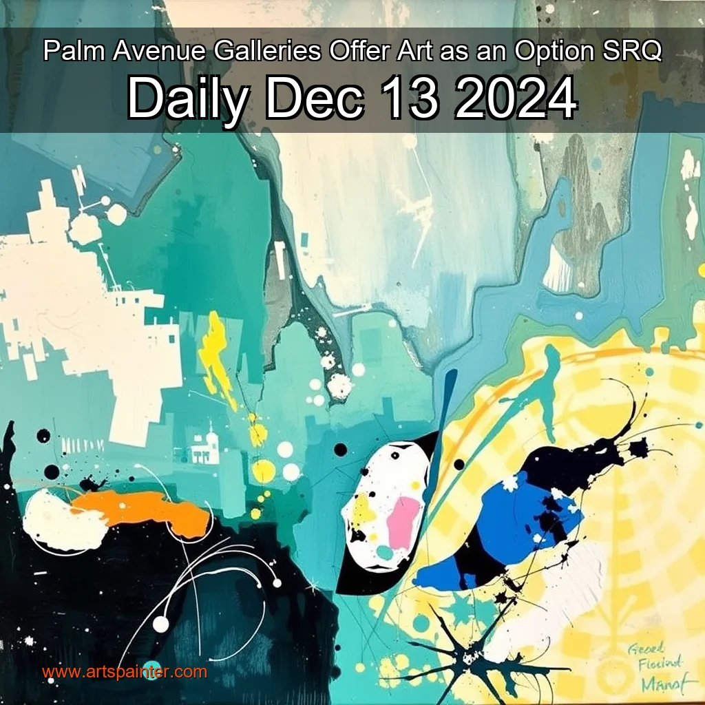 Read more about the article Palm Avenue Galleries Offer Art as an Option  SRQ Daily Dec 13  2024