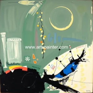 Artistic representation for A Swiss Auction House Becomes the First to Sell Artwork Authenticated Solely by A I