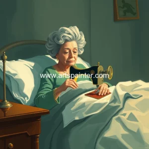 Aunt on deathbed tells nephew to look under her sewing machine to find a 25 million secret 2 Artistic representation for Aunt on deathbed tells nephew to look under her sewing machine to find a 25 million secret