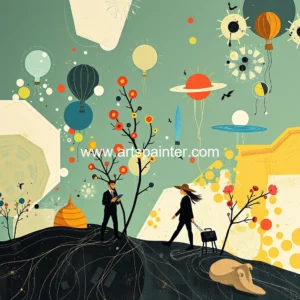 Artistic representation for Arts and crafts popularity builds offering entrepreneurial chances for students