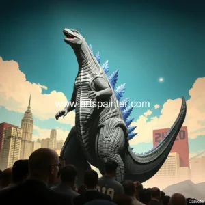 Godzilla Takes Center Stage at Tokyo PARCO MUSEUM in New Art Exhibition 3 Artistic representation for Godzilla Takes Center Stage at Tokyo PARCO MUSEUM in New Art Exhibition