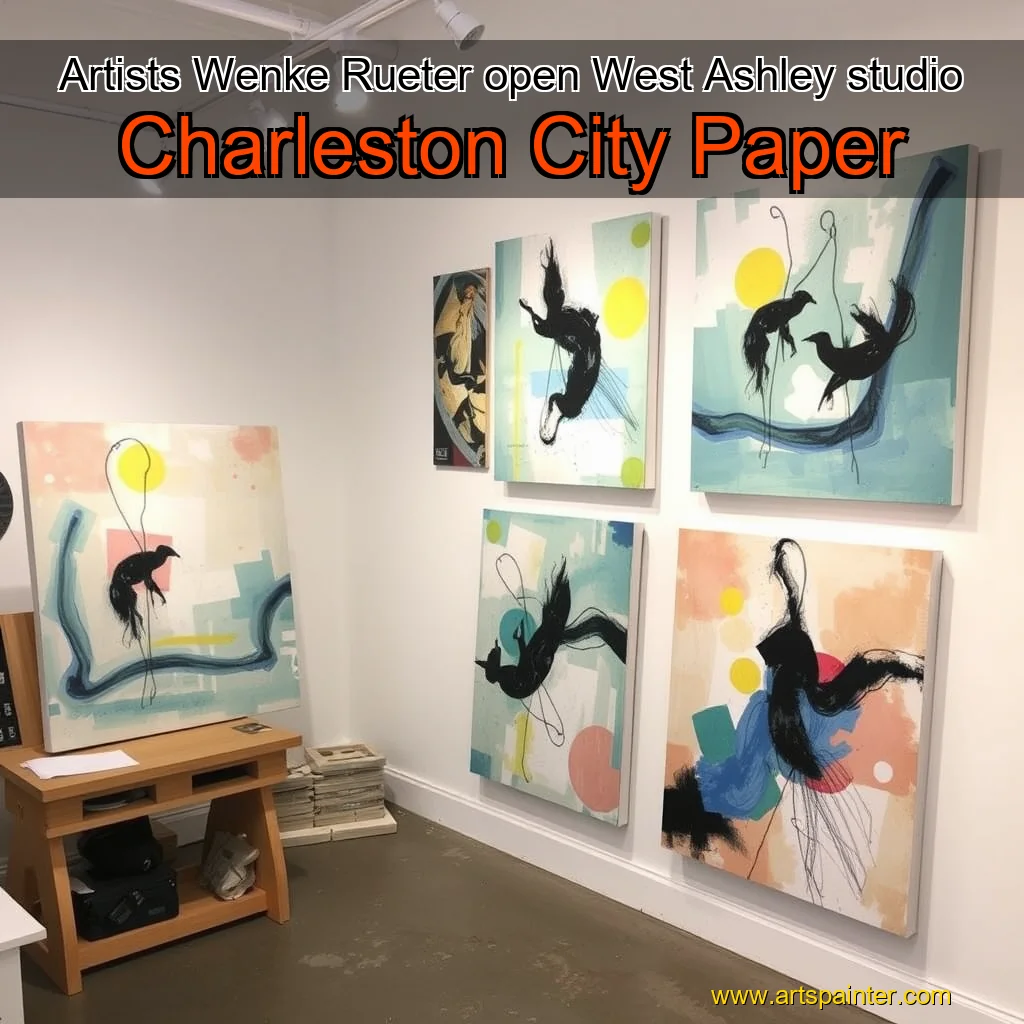 Read more about the article Artists Wenke  Rueter open West Ashley studio  Charleston City Paper