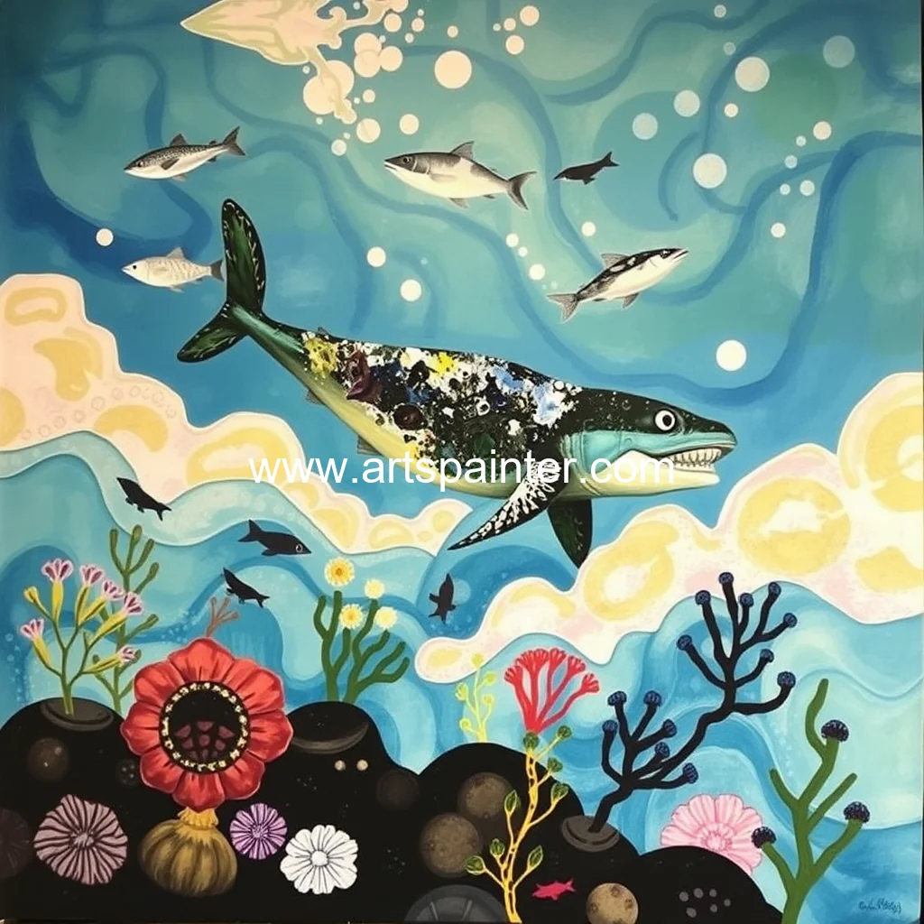 Read more about the article In winning art piece  Cebu student puts spotlight on saving marine life