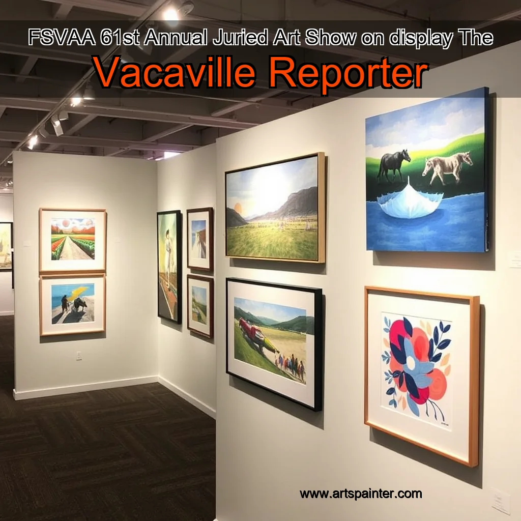 Read more about the article FSVAA 61st Annual Juried Art Show on display  The Vacaville Reporter
