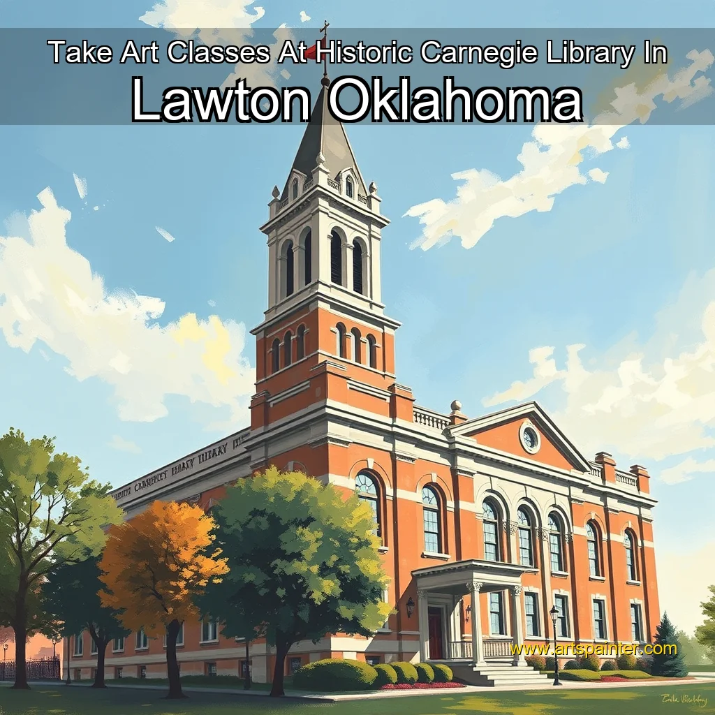 Read more about the article Take Art Classes At Historic Carnegie Library In Lawton  Oklahoma