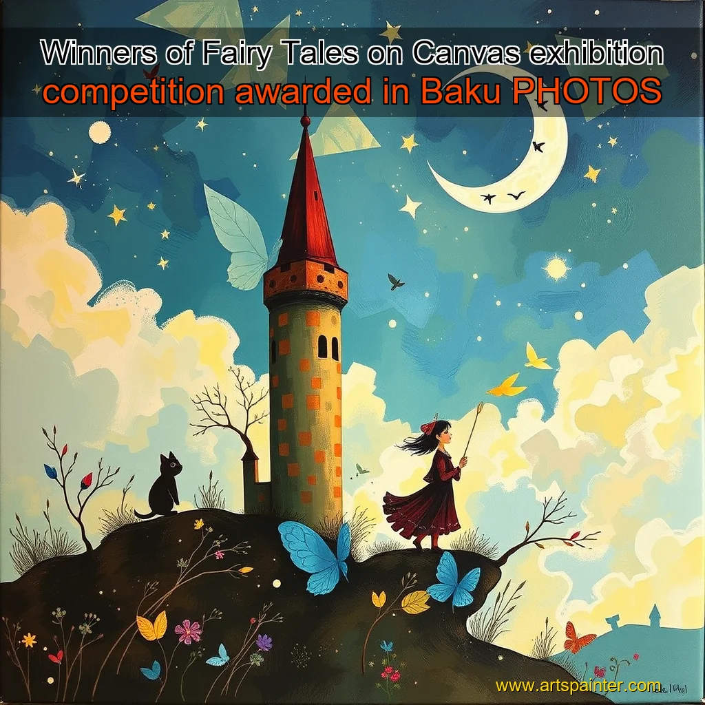 Read more about the article Winners of Fairy Tales on Canvas exhibition  competition awarded in Baku  PHOTOS
