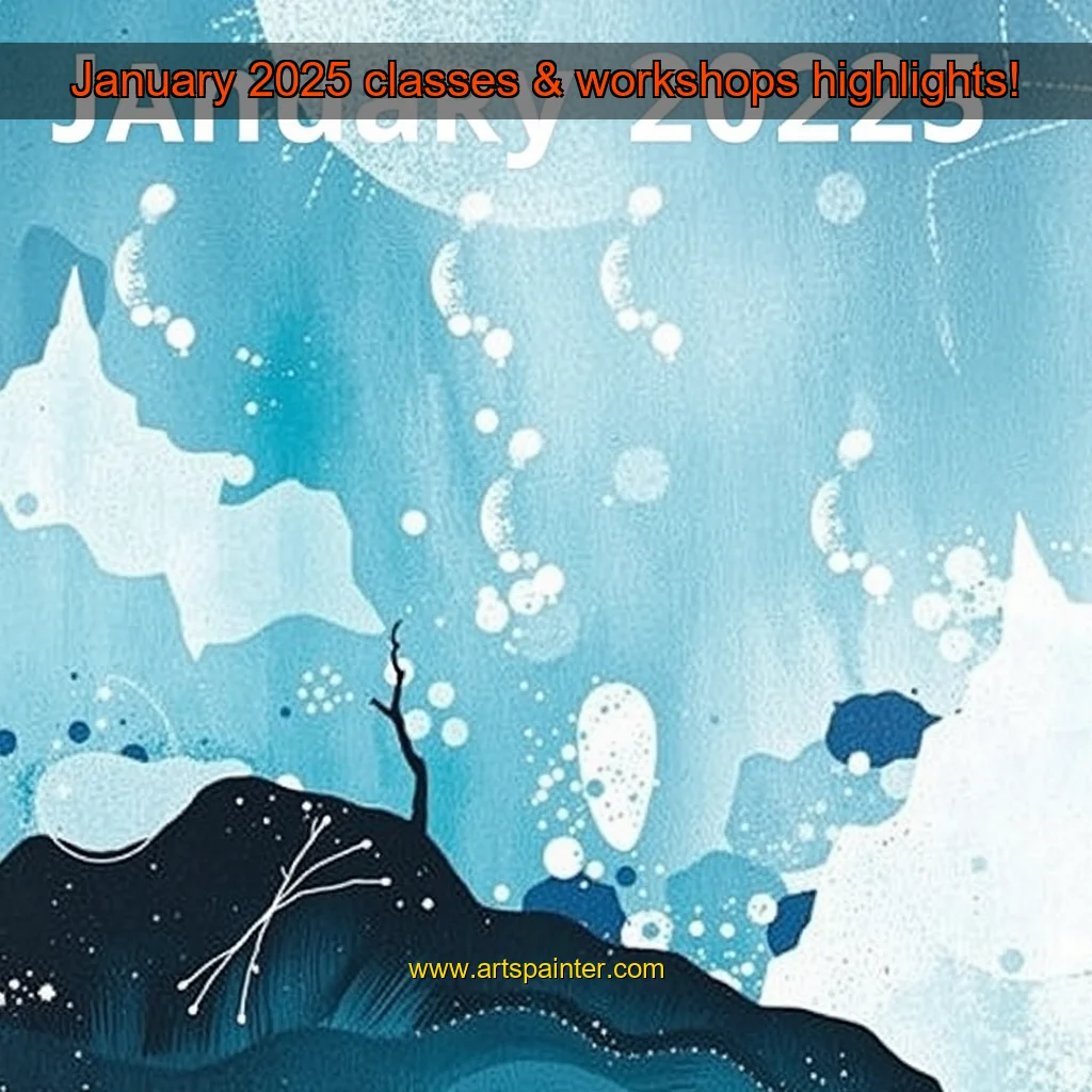 Read more about the article January 2025 classes & workshops highlights!