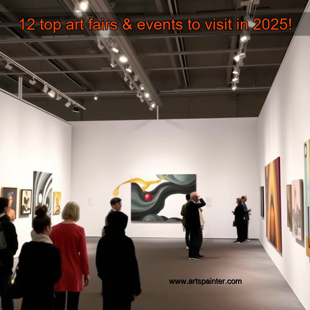 Read more about the article 12 top art fairs & events to visit in 2025!