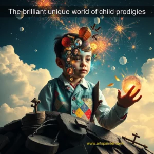 Artistic representation for The brilliant unique world of child prodigies