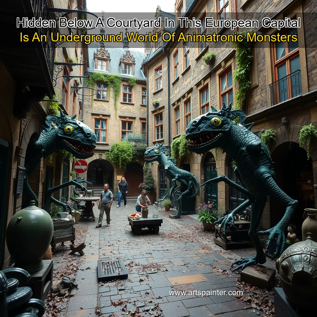 Read more about the article Hidden Below A Courtyard In This European Capital Is An Underground World Of Animatronic Monsters