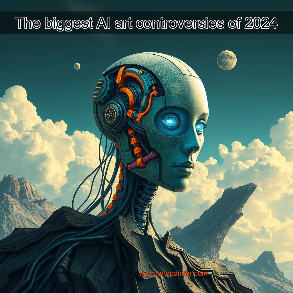 Read more about the article The biggest AI art controversies of 2024