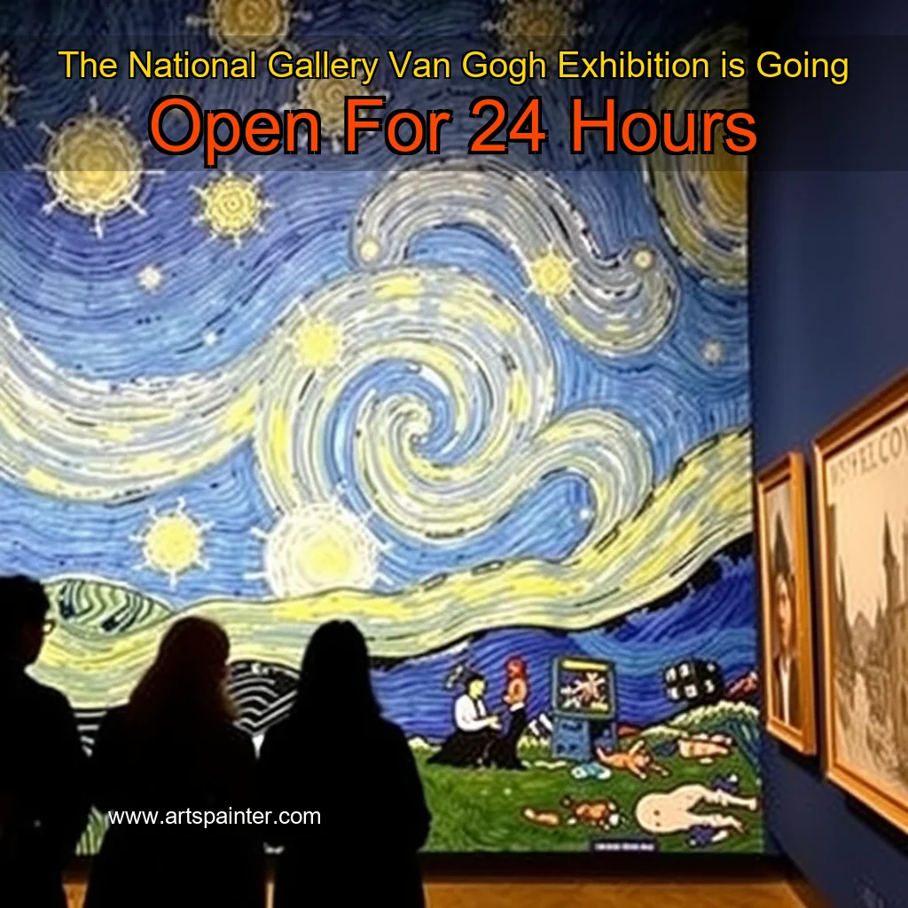 Read more about the article The National Gallery Van Gogh Exhibition is Going Open For 24 Hours