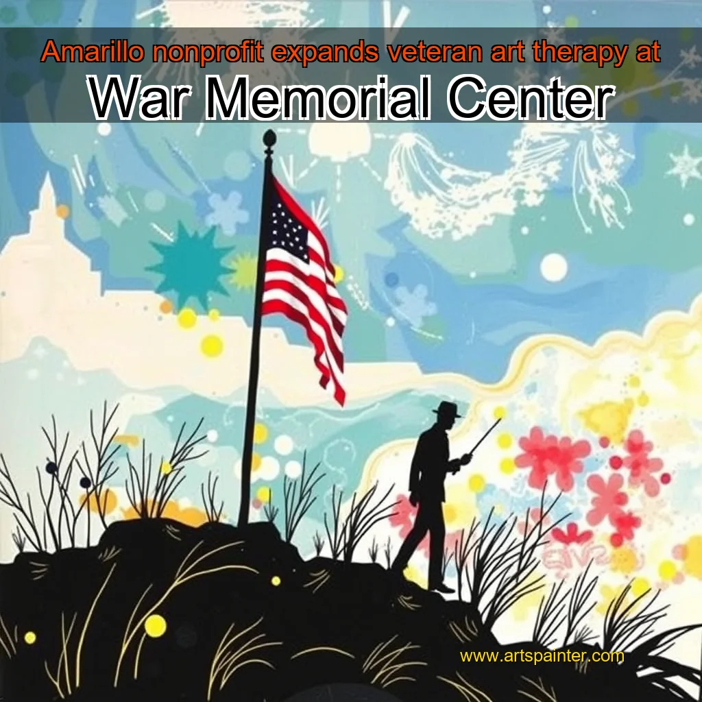Read more about the article Amarillo nonprofit expands veteran art therapy at War Memorial Center