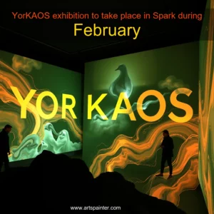 Artistic representation for YorKAOS exhibition to take place in Spark during February