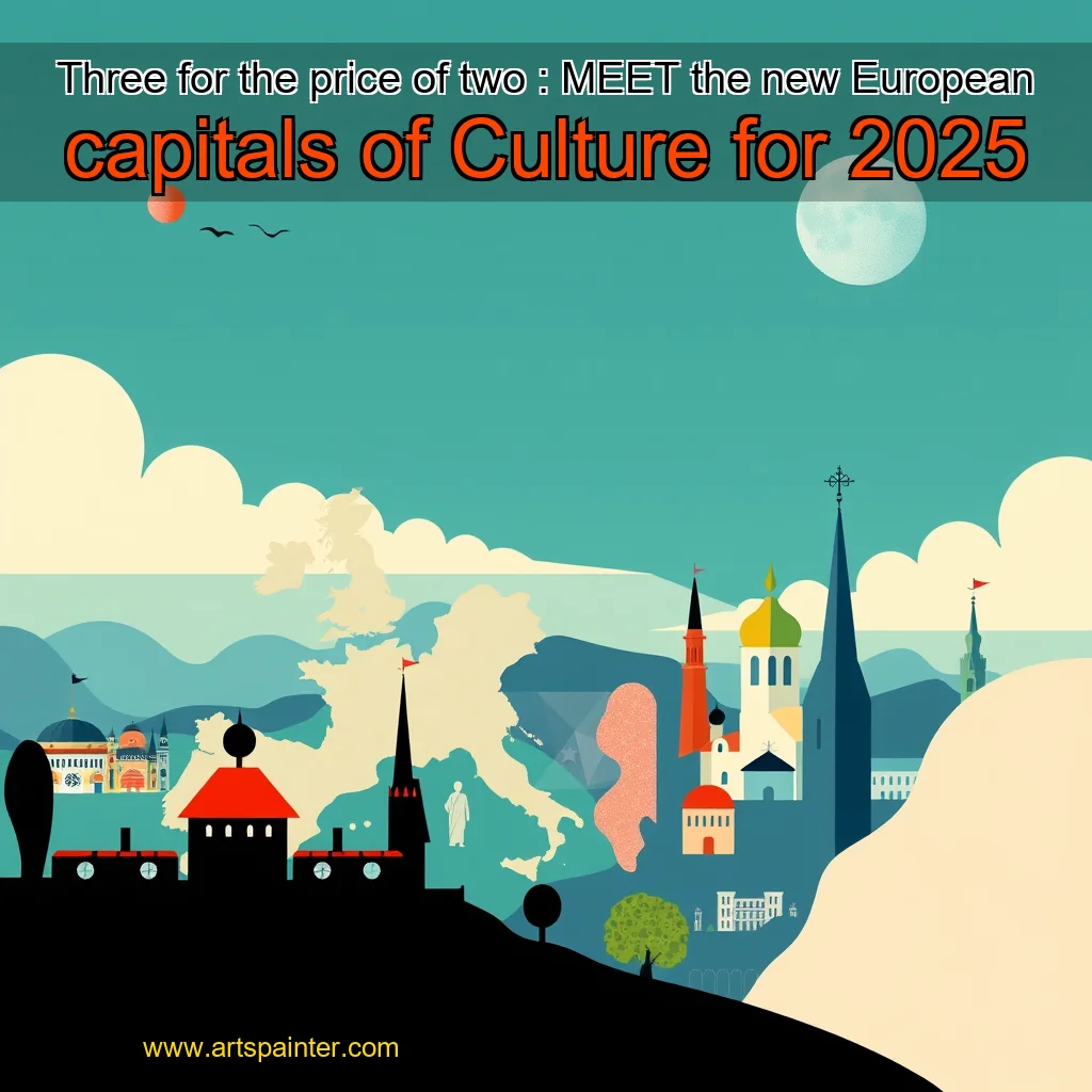 Read more about the article Three for the price of two : MEET the new European capitals of Culture for 2025