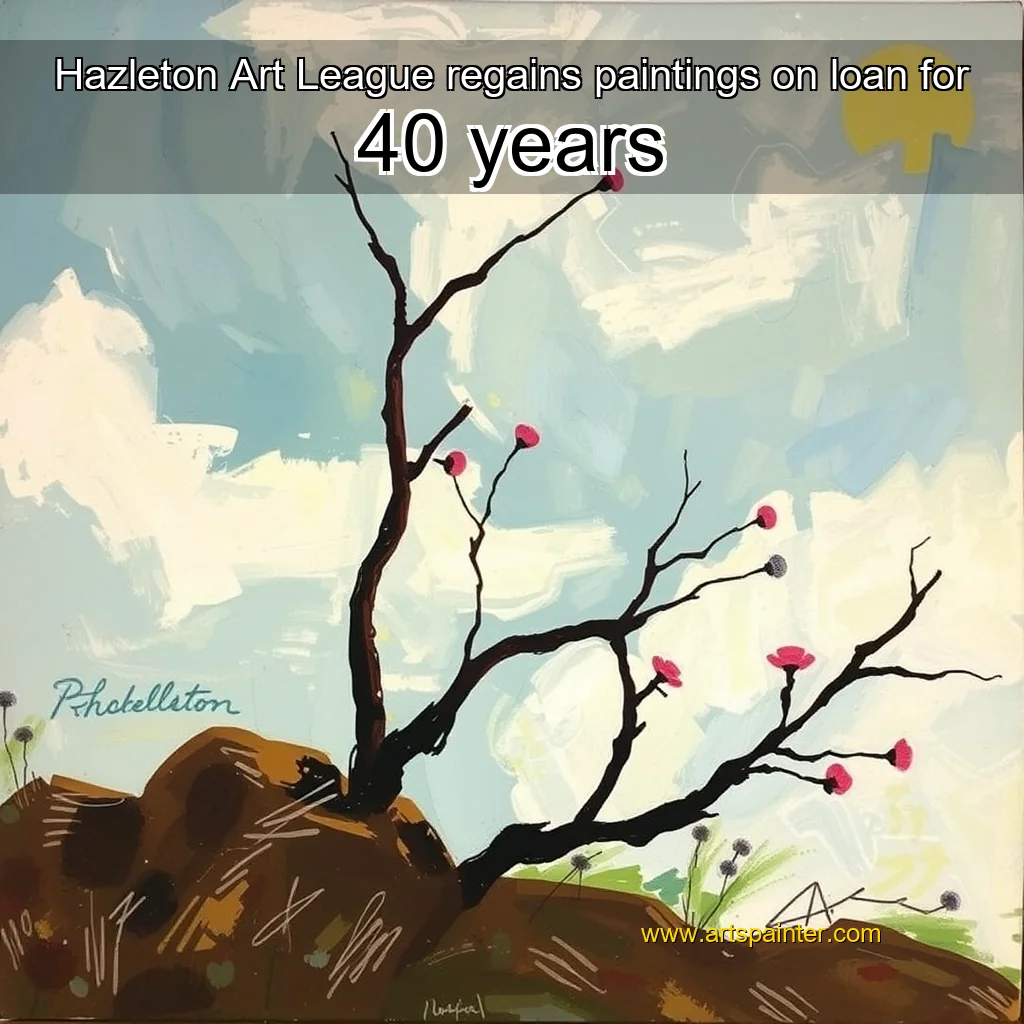 Read more about the article Hazleton Art League regains paintings on loan for 40 years