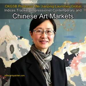 Artistic representation for CKGSB Professor Mei Jianping Launches Global Indices Tracking Impressionist Contemporary and Chinese Art Markets